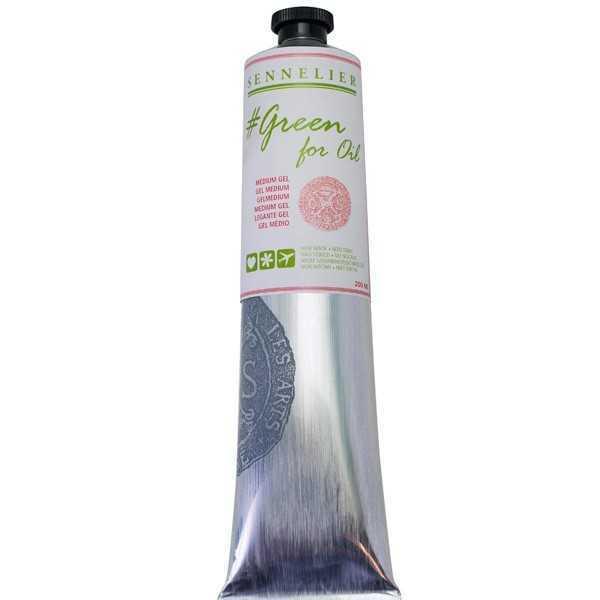 Medium Gel Ecologico Sennelier Green For Oil 200ml.