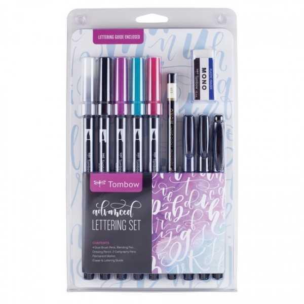 Rotuladores TOMBOW Set Lettering Avanzado.