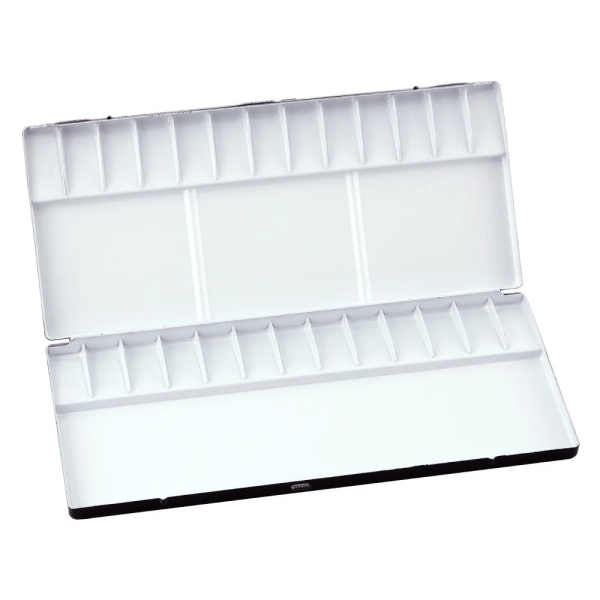 HOLBEIN Paleta Aluminio. 26 pocillos. 1130-80
