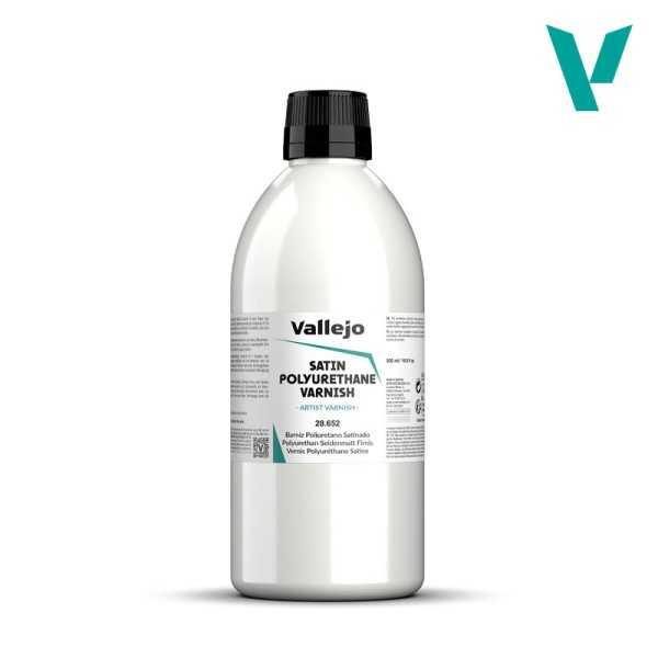 Barniz Poliuretano Satinado Vallejo 500ml