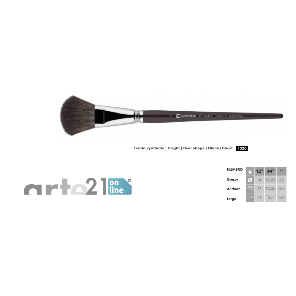 ESCODA ULTIMO 1528. Ovalado Mop Tendo
