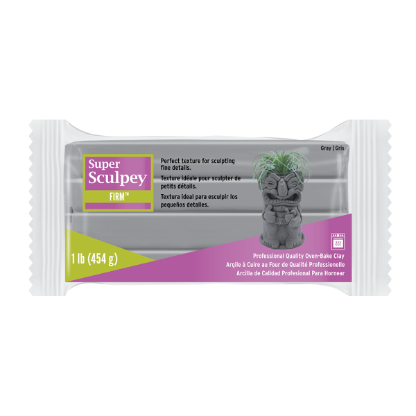 SUPER SCULPEY Gris FIRM 454gr.