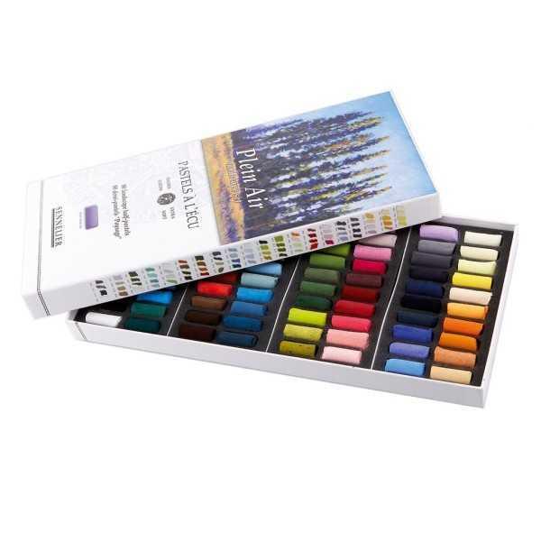 Set de 80 Medios Pasteles Colores Para Paisajes Senellier