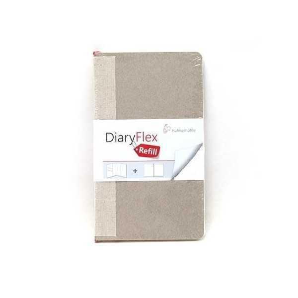 Recambio Hojas para Diary Flex Hahnemuhle 10,5x18 100Gr. Blanca Liso