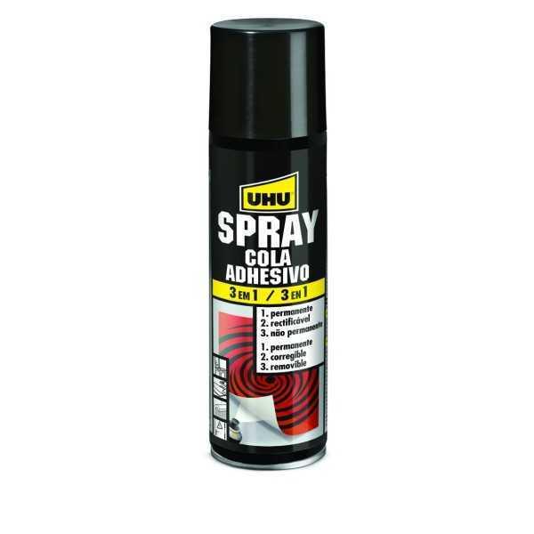 Spray Cola Adhesivo 3 en 1 UHU 200ml