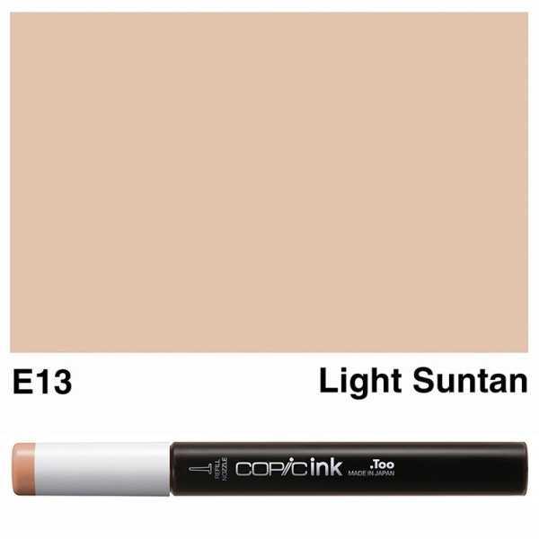 COPIC INK Typ 12ml. E13 LIGHT SUNTAN