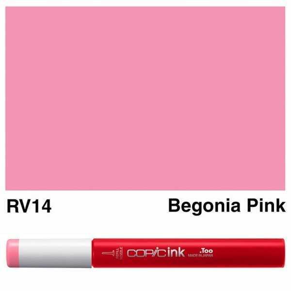 COPIC INK TYP 12ml. RV14 BEGONIA PINK