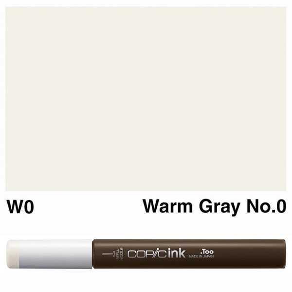 COPIC INK TYP 12ml. W0 WARM GREY