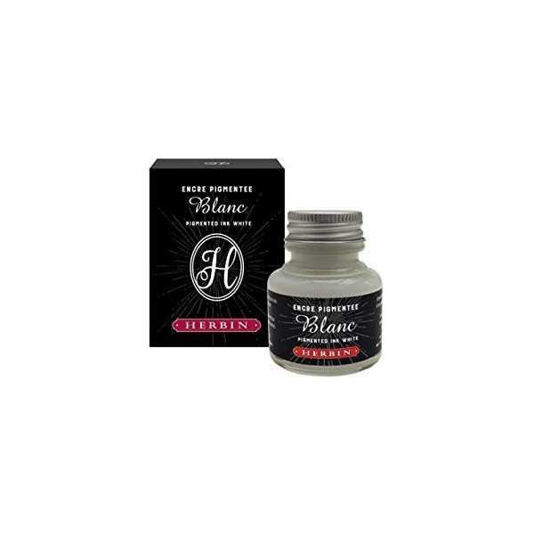 Tinta decorativa J. HERBIN Blanco Opaco