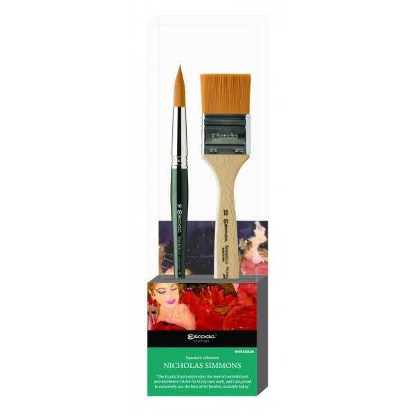 Set ESCODA NICHOLAS SIMMONS Acuarela. 8604-2