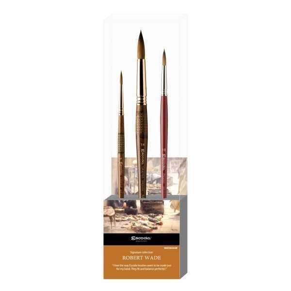 ESCODA ROBERT WADE Set 3 pinceles 8610-1