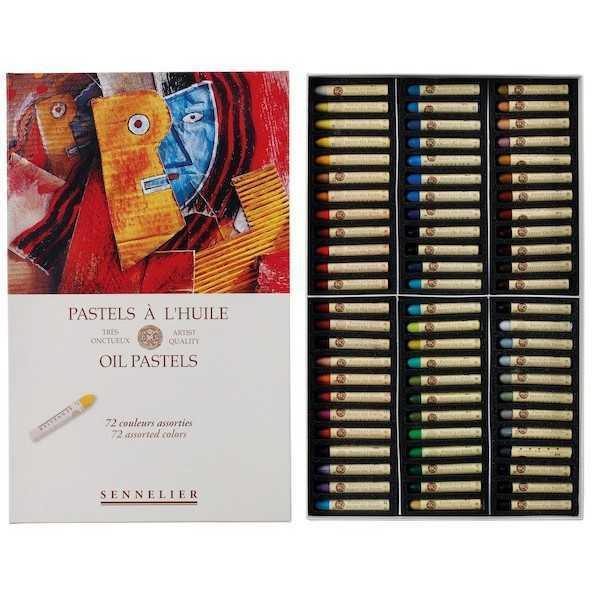 Pastel al Oleo SENNELIER. 72 unidades