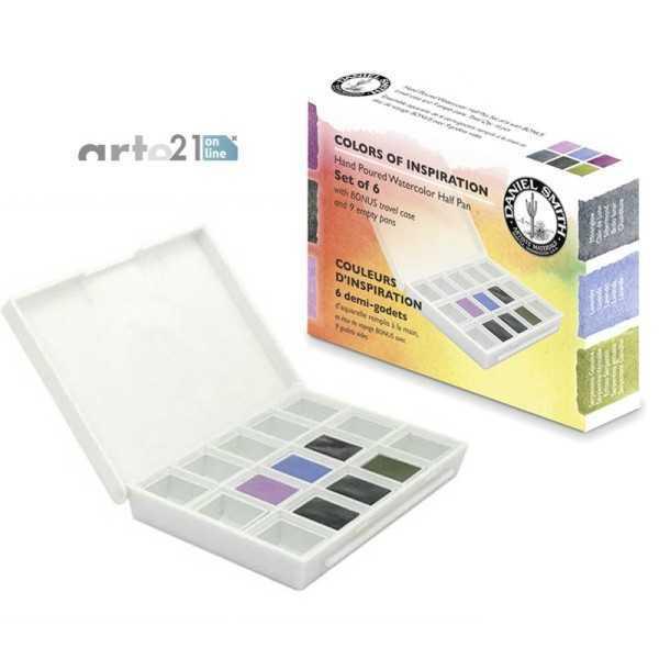 Daniel Smith Colors of Inspiration Set de Acuarelas 6 Medio Godets