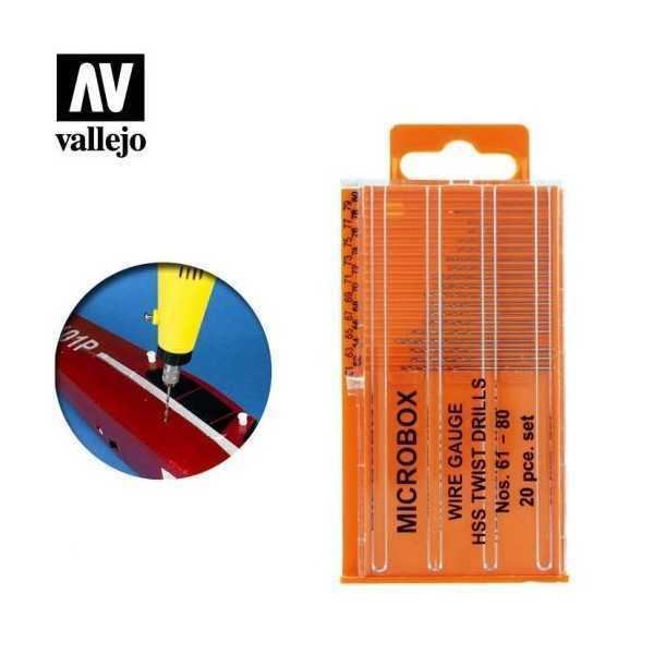 Set de 20 minibrocas de precisión 61-80