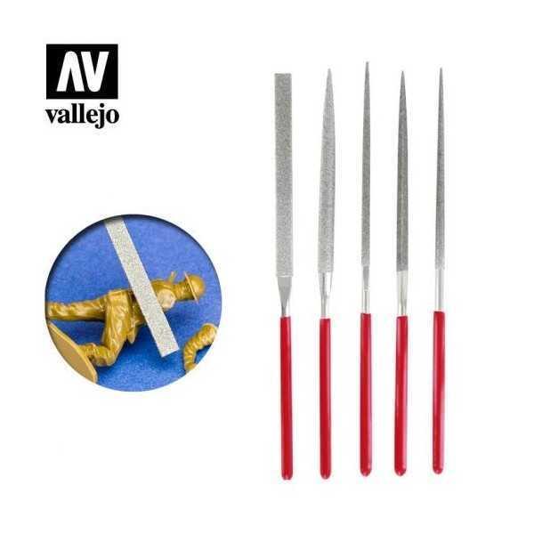 Set Limas de Aguja Diamante
