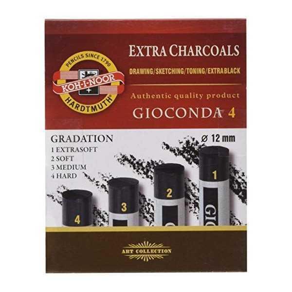 4 Barras Koh I Noor. Negro.  Gioconda