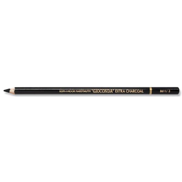 Lapiz Carbón Negro Extra Koh i noor