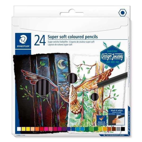 Set STAEDTLER Desing Journey Super Soft. 24 Lápices.