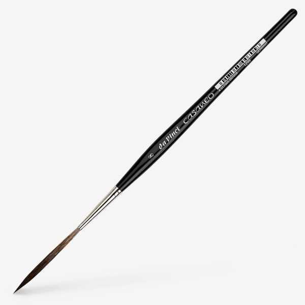 da Vinci CASANEO Serie 1298 Pincel Rigger Sintético Nº 8 para Acuarela