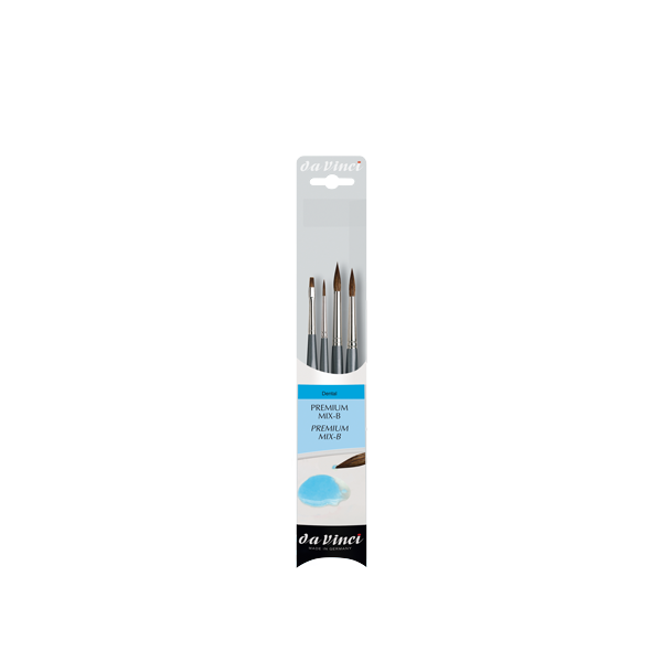 Pinceles Dentales Da Vinci CERAMIC PREMIUM MIX-B. 5 unidades