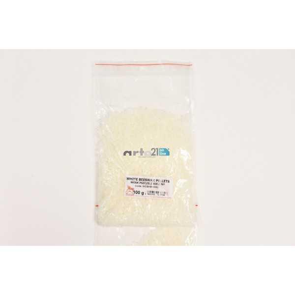 Cera de Abeja Blanca en Grano 100gr.