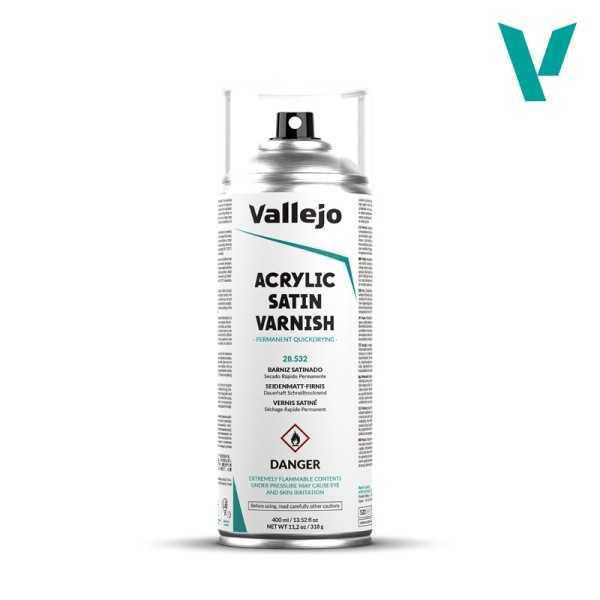 VALLEJO BARNIZ SATINADO SPRAY 400ml.