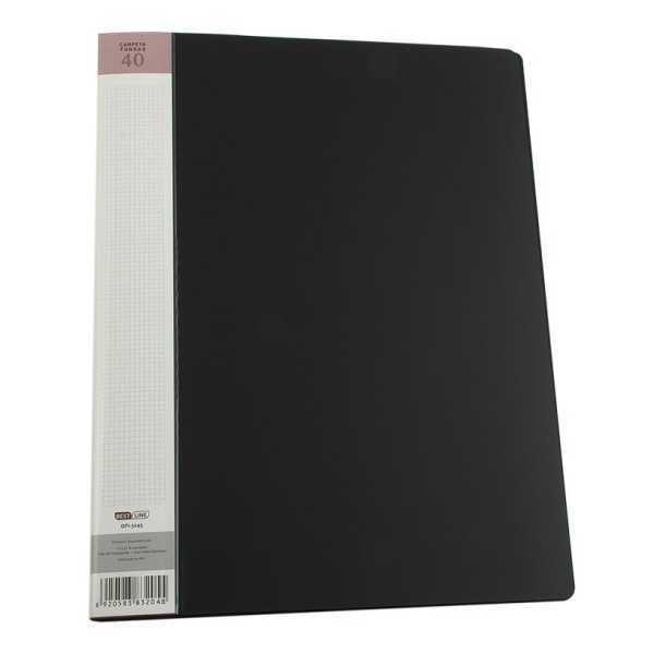 Carpeta A4 con 30 fundas