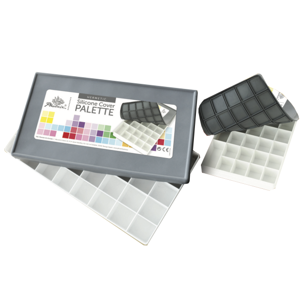 Paleta plástico con tapa de Silicona