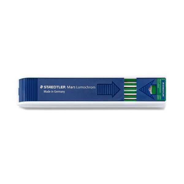 Minas Staedtler Lumochrom 2mm. (12unds.) Verde