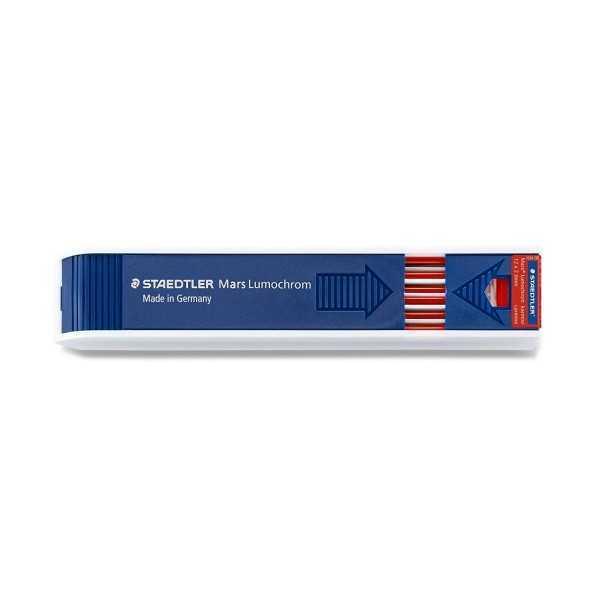 Minas Staedtler Lumochrom 2mm. (12unds.) Carmin