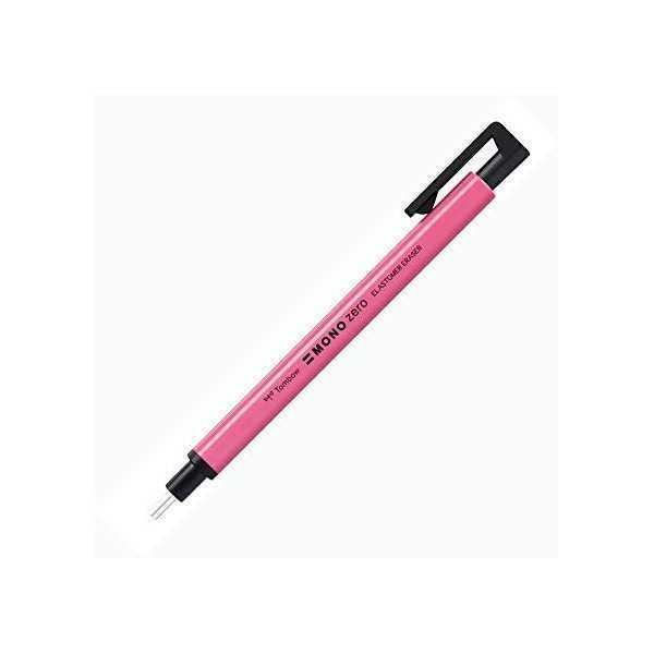 Portagomas Tombow MONO Redondo 2,3 Rosa Fluor