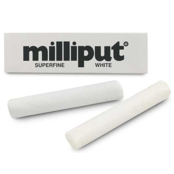 MILLIPUT. Masilla Epoxídica Bicomponente. Blanco Superfino