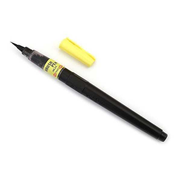 KURETAKE ZIG Brush Pen. Tinta Negra nº 24