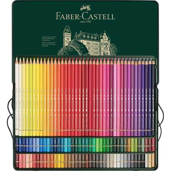 Caja 120 lápices FABER CASTELL Polychromos.