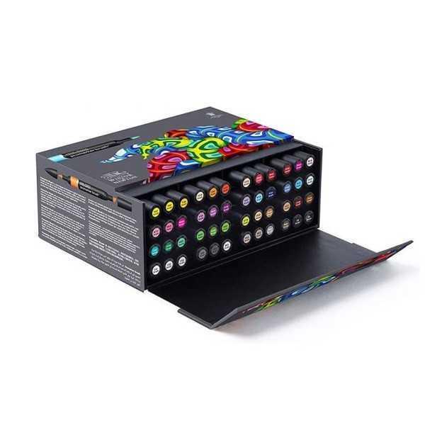 Rotuladores BRUSHMARKER Winsor Newton 48 unid.