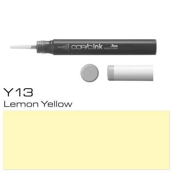 COPIC INK Typ 12ml. Y13 LEMON YELLOW