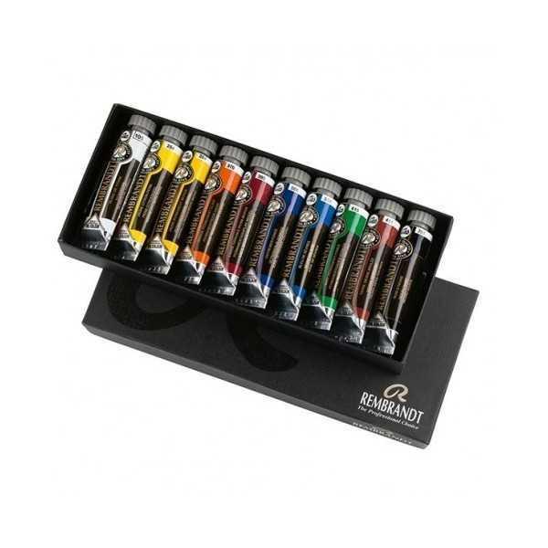 Caja Óleo Rembrandt. 10 colores