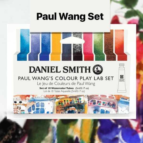 Daniel Smith Paul Wang’s Colour Play Lab Set de Acuarelas 10 Colores