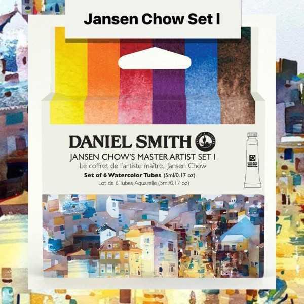 Daniel Smith Jansen Chow Master Artist Set I – Set de 6 Acuarelas Extra Fine 5 ml