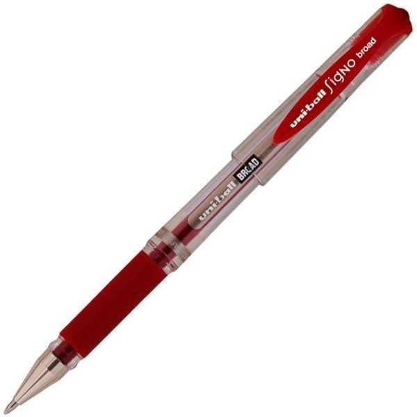 UNIBALL SIGNO BROAD ROJO