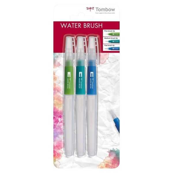 TOMBOW 3 PINCELES RELLENABLES