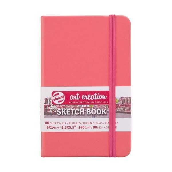Sketchbook Art Creation Talens. Coral Red 9 x 14 cms.