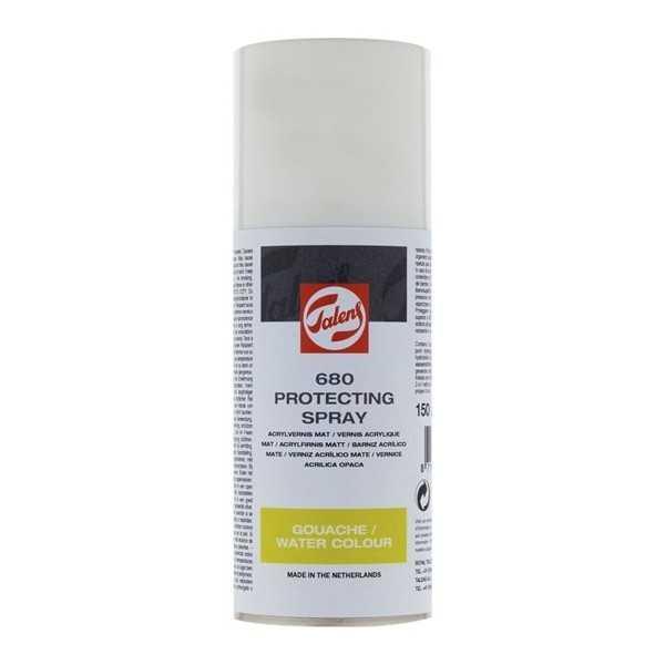 Talens Barniz Acuarela, Témpera y gouache Spray 150ml.