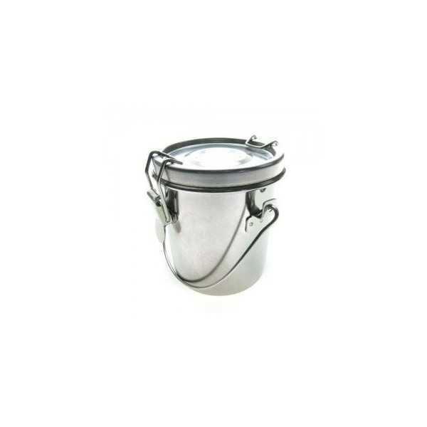 Lavapinceles de acero inox. con tapa hermético 8,5cm.