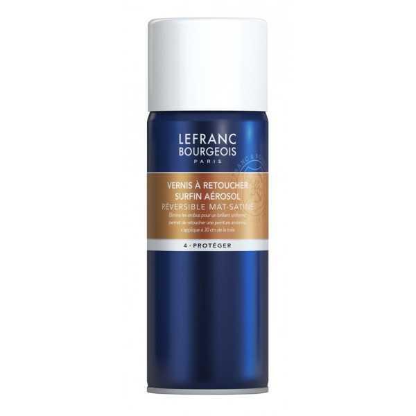 LEFRANC BOURGEOIS Barniz Retoques Superfino en Spray Anti-UV 400ml.