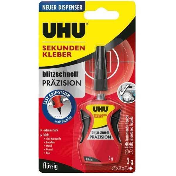Pegamento Instantáneo de Precisión UHU