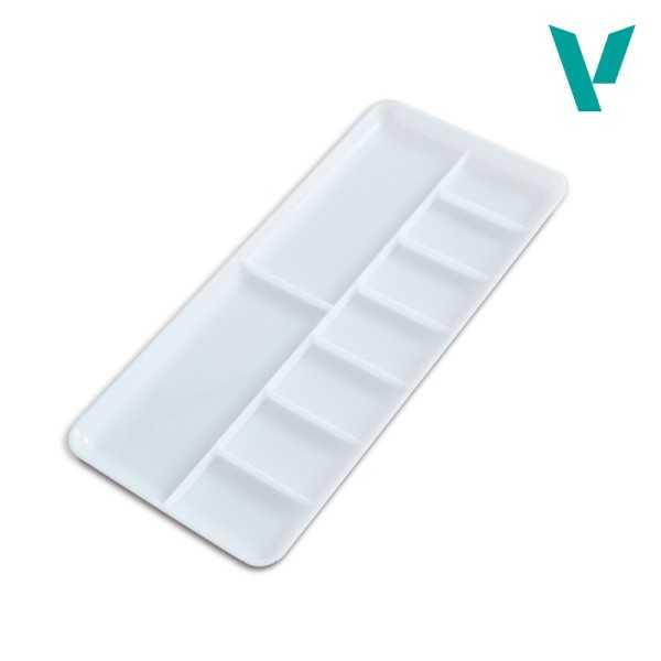 Paleta VALLEJO. 18 × 8,5 cm. Mezcla de colores