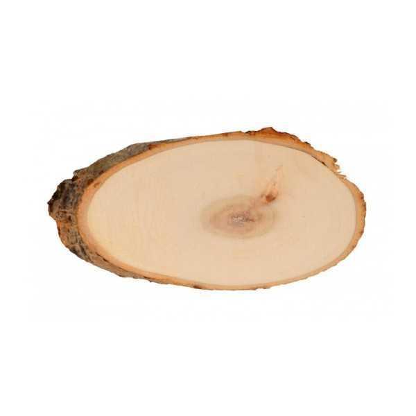2 x Discos de Madera Álamo Oval 37-42cm.