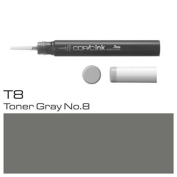 COPIC INK Typ 12ml. T8 TONER GRAY