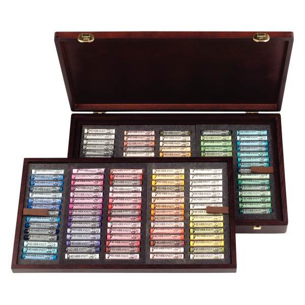 PASTEL REMBRANDT. CAJA MADERA MASTER 150 Colores